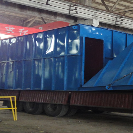 有機肥廠造粒、風選、包裝工序DMC-120除塵器已發貨